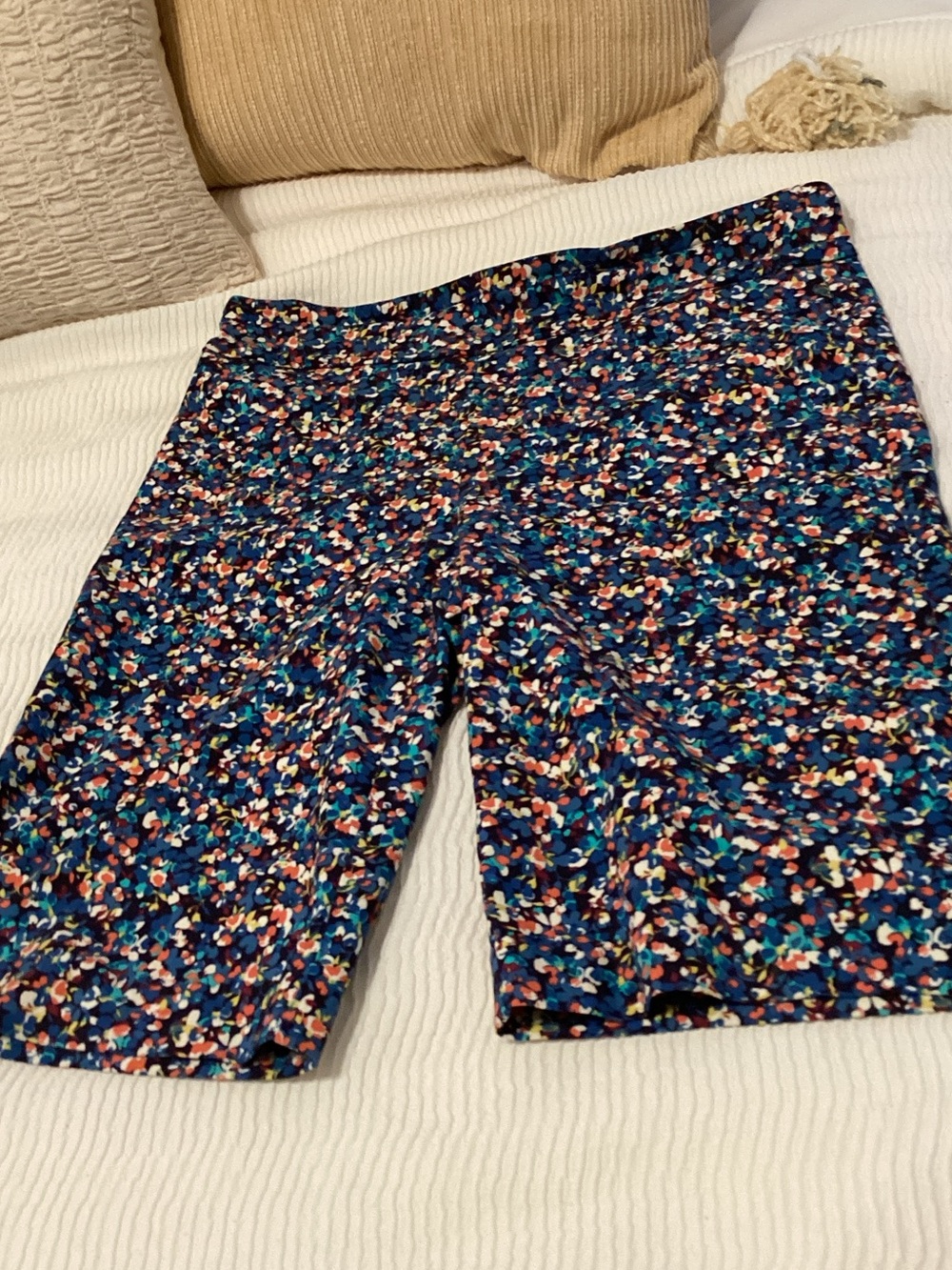Counterparts Navy Multicolor Printed Bermuda Shorts